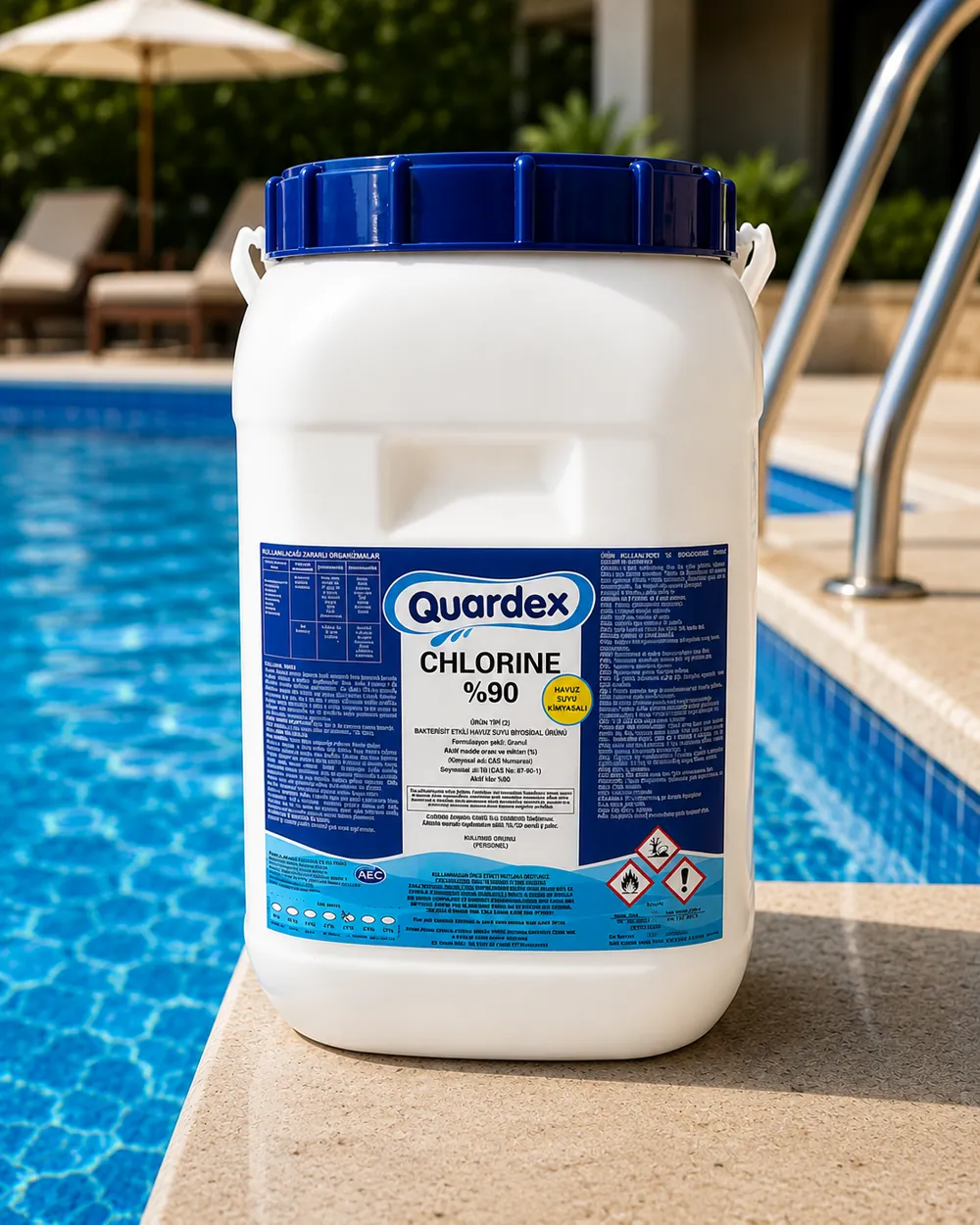 Quardex Granül Klor %90